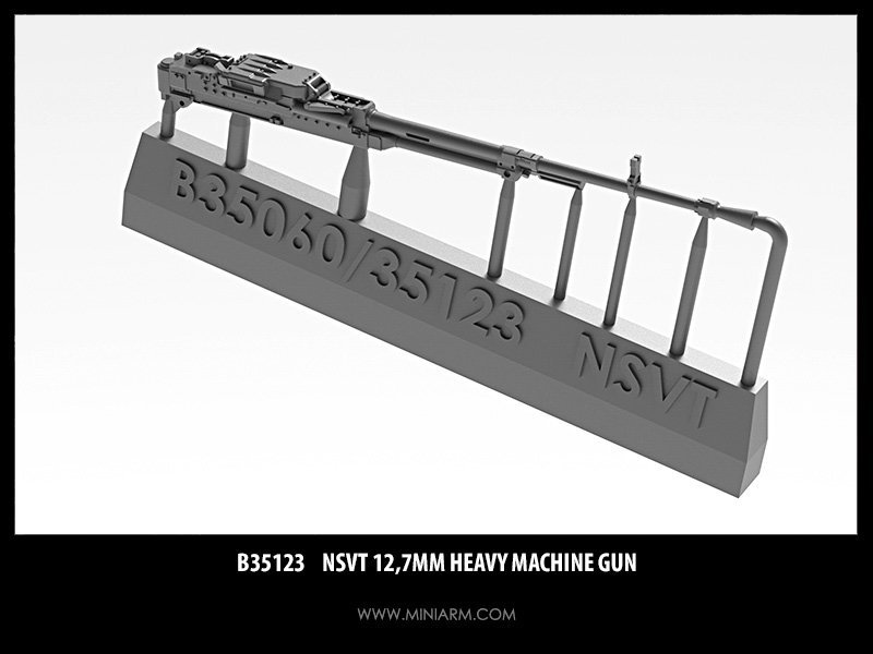 1/35 NSVT 12.7mm Heavy Machine Gun Body (1 pcs) - Click Image to Close