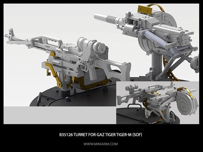 1/35 Turret for GAZ Tiger & Tiger-M (SOF) - Click Image to Close