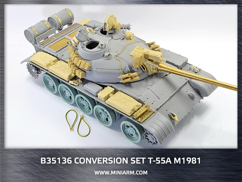 1/35 T-55A m1981 Conversion Set for Takom - Click Image to Close