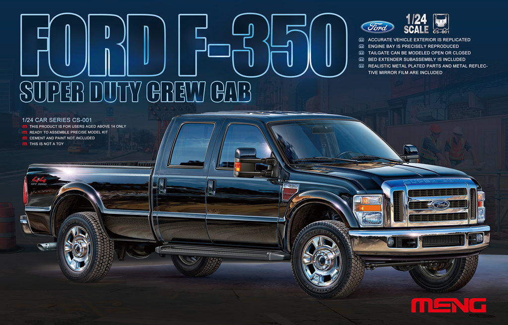 1/24 Ford F-350 Super Duty Crew Cab - Click Image to Close