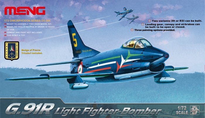 1/72 G.91R Light Fighter-Bomber - Click Image to Close