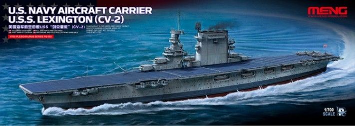 1/700 USS Lexington CV-2, Lexington Class Aircraft Carrier - Click Image to Close