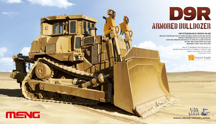 1/35 D9R Armored Bulldozer - Click Image to Close