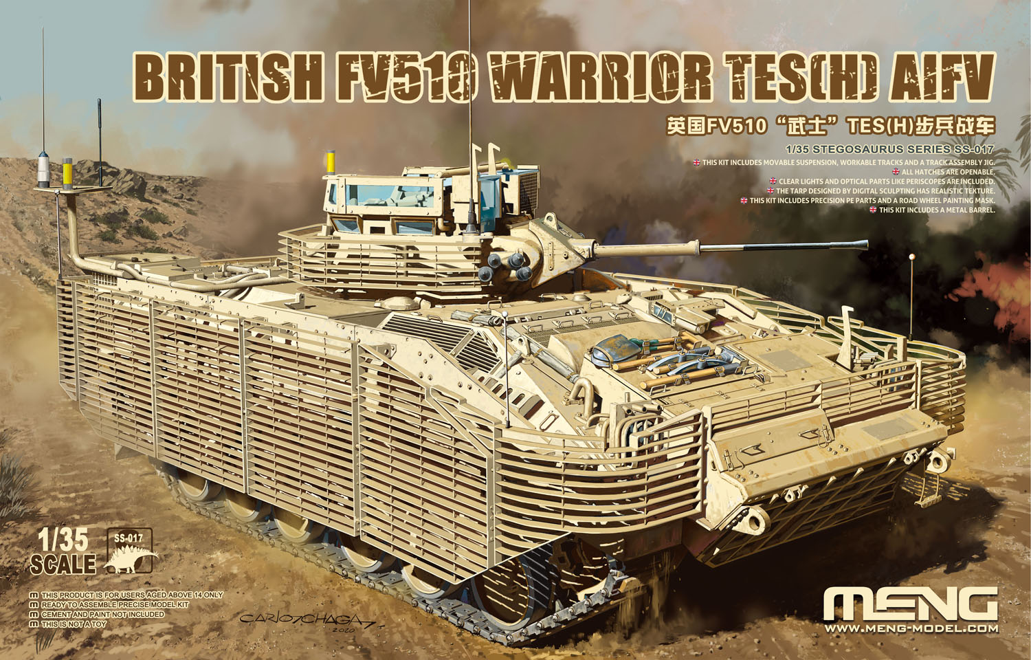 1/35 British FV510 Warrior TES(H) AIFV - Click Image to Close