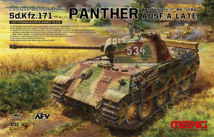 1/35 Sd.Kfz.171 Panther Ausf.A Late Production - Click Image to Close