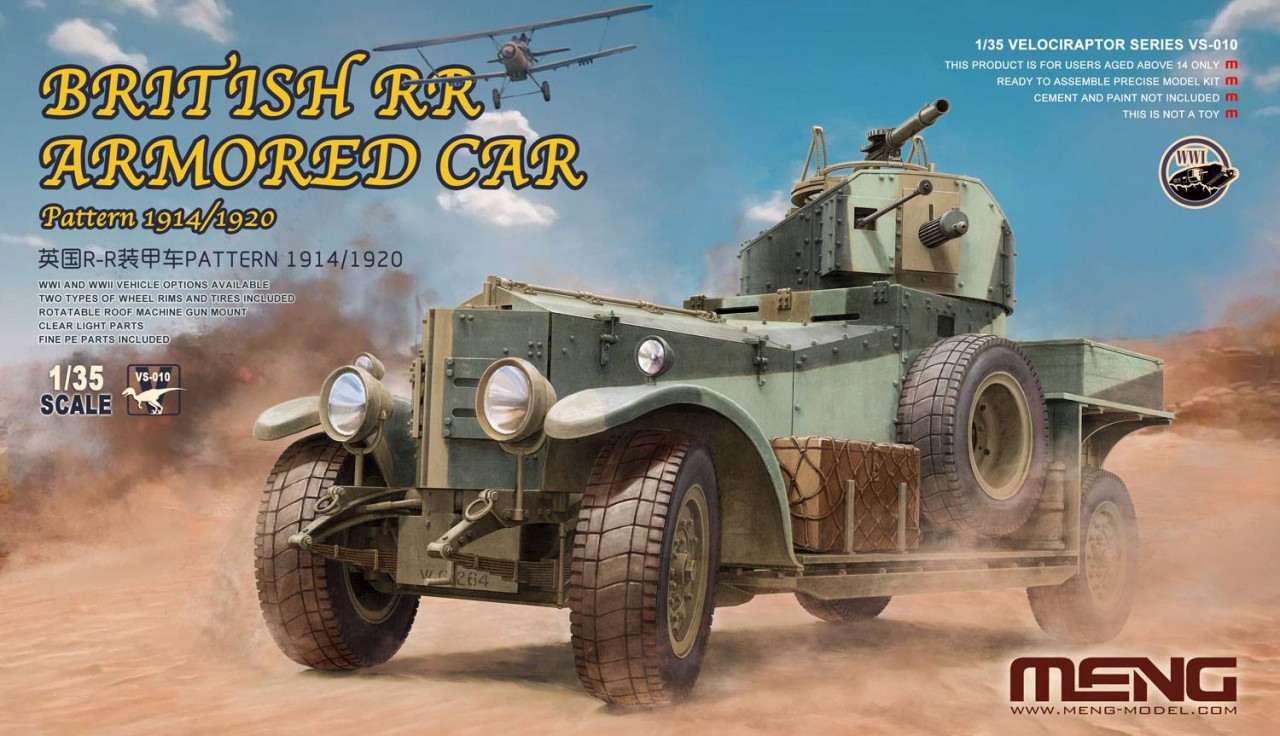 1/35 British RR Armoured Car Pattern 1914/1920 - Click Image to Close