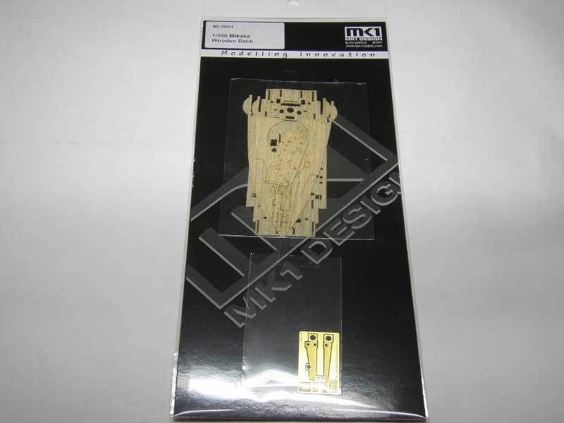 1/350 IJN Mikasa Wooden Deck for Hasegawa - Click Image to Close