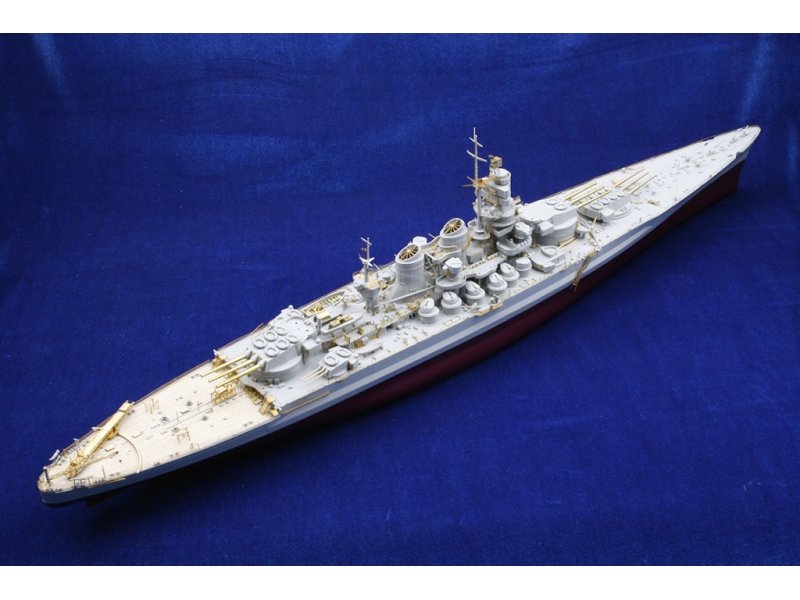 1/350 Italian Roma Detail Up & Wooden Deck for Trumpeter - Click Image to Close