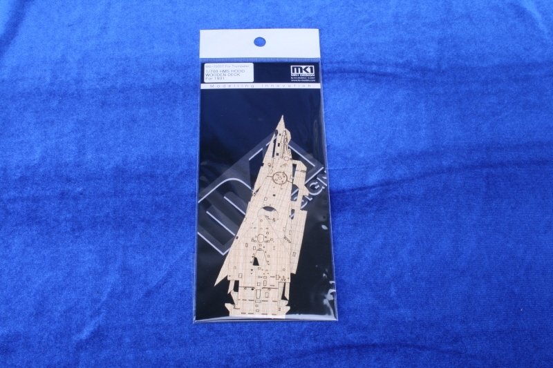 1/700 HMS Hood 1931 Wooden Deck for Trumpeter - Click Image to Close