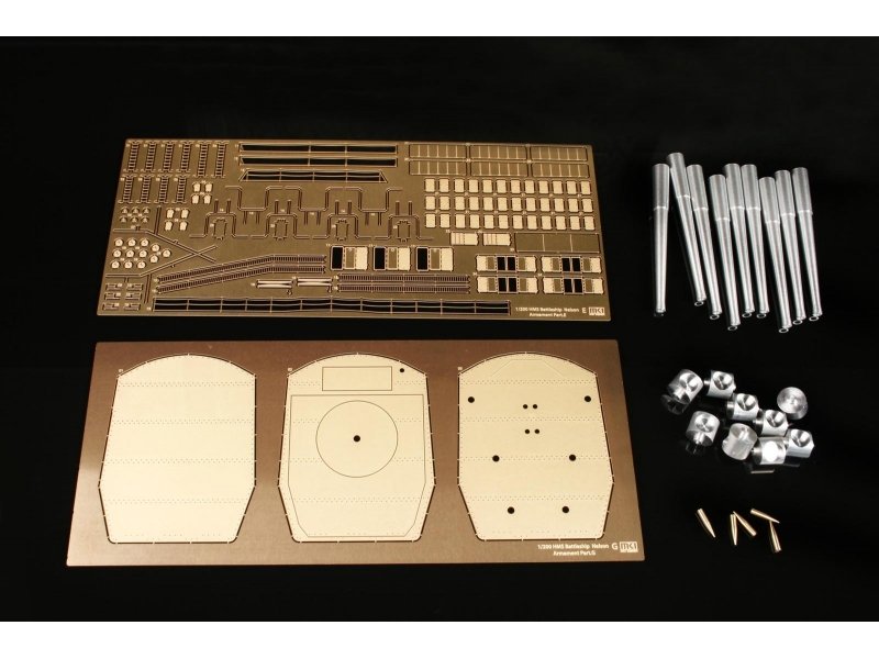 1/200 HMS Nelson Armament Detail Up Etched Parts for Trumpeter - Click Image to Close