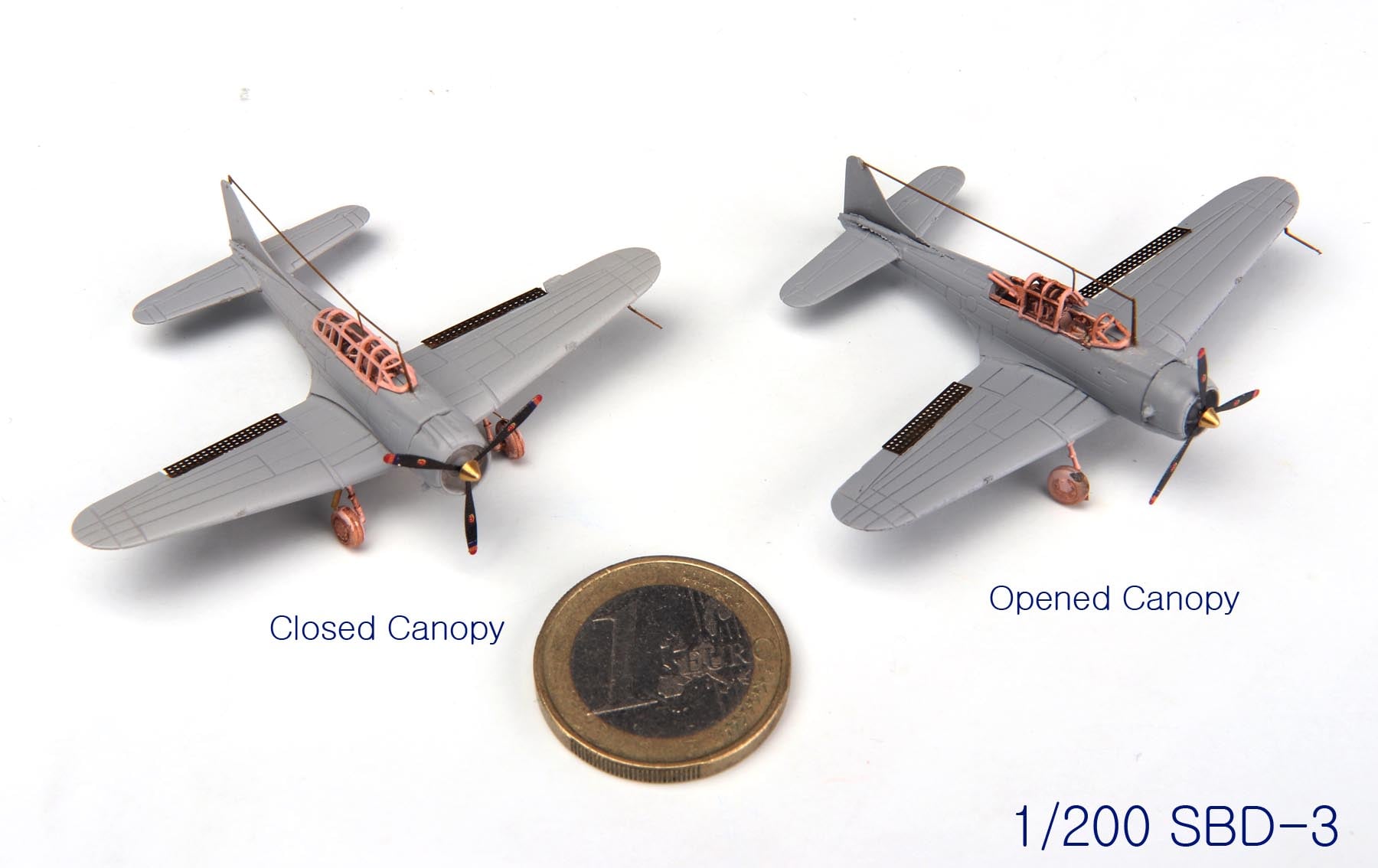 1/200 WWII US Deck Plane Detail Set for CV-6 Enterprise - Click Image to Close