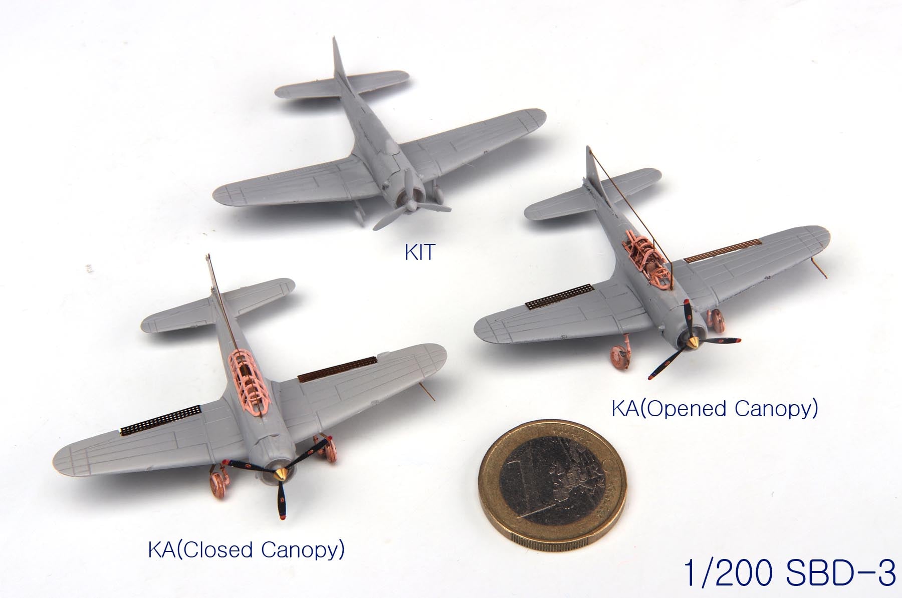 1/200 WWII US Deck Plane Detail Set for CV-6 Enterprise - Click Image to Close
