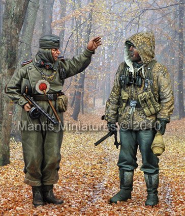 1/35 This way! - German Feldgendarmerie & Grenadier - Click Image to Close