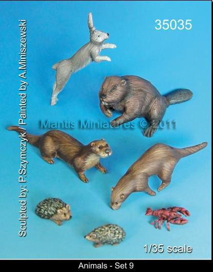 1/35 Animals - Set 9 - Click Image to Close