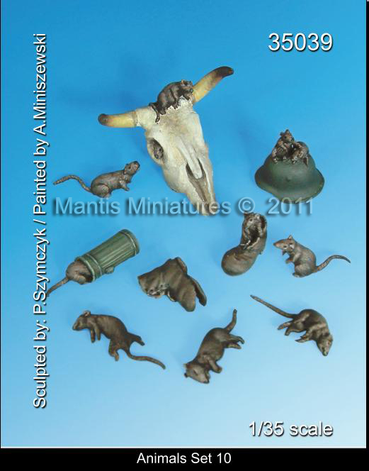 1/35 Animals - Set 10 - Click Image to Close