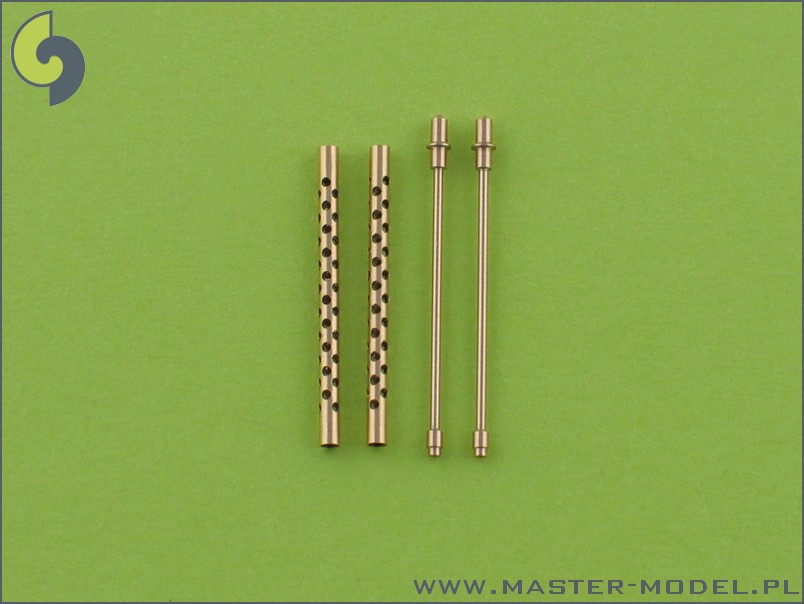 1/48 Browning M2 Aircraft .50 Caliber (12.7mm) Barrels (2 pcs) - Click Image to Close