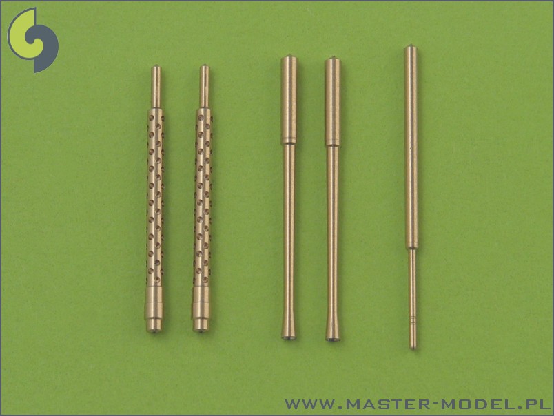 1/48 A6M5 Zero Armament Set (7.7mm, 20mm) Barrels & Pitot Tube - Click Image to Close