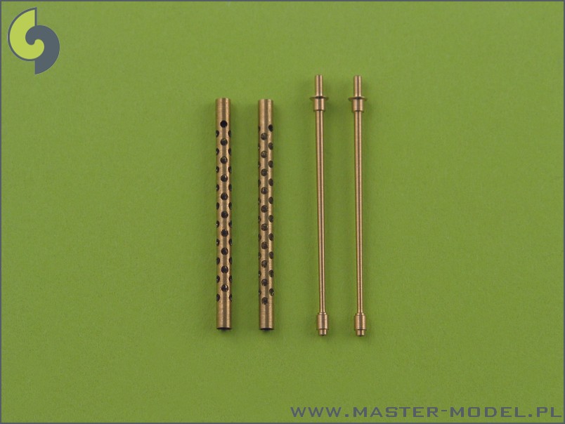 1/35 Browning M2 .50 Caliber (12.7mm) Barrels (2 pcs) - Click Image to Close