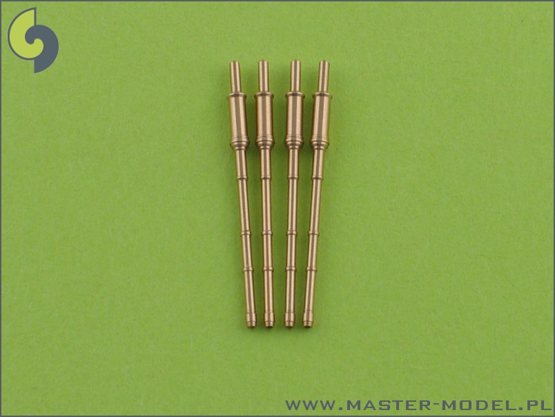 1/350 Russia/USSR 130mm L/70 (5.1in) AK-130 Barrles (4 pcs) - Click Image to Close