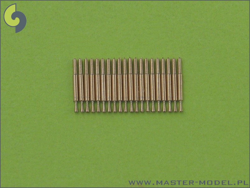 1/350 British Vickers 12.7mm L/62 Mark.III Barrels (20 pcs) - Click Image to Close