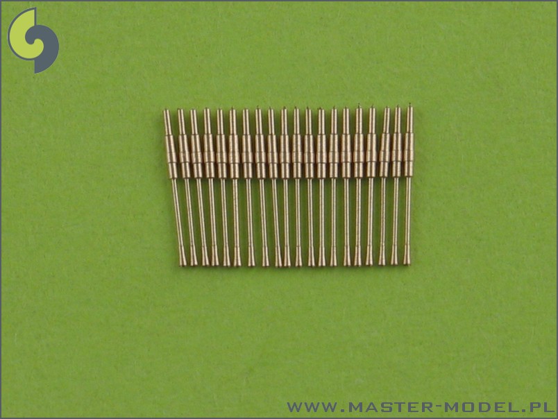 1/350 German 20mm L/65 C/38 Barrels Late Type (20 pcs) - Click Image to Close