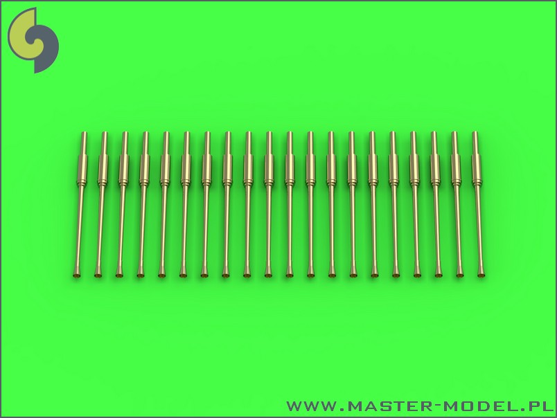 1/350 Bofors 40mm Air-Cooled Gun Barrels (20pcs) - Click Image to Close