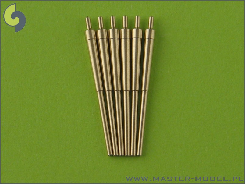 1/700 German 28cm L/52 (11in) SK C/28 Barrels (6 pcs) - Click Image to Close