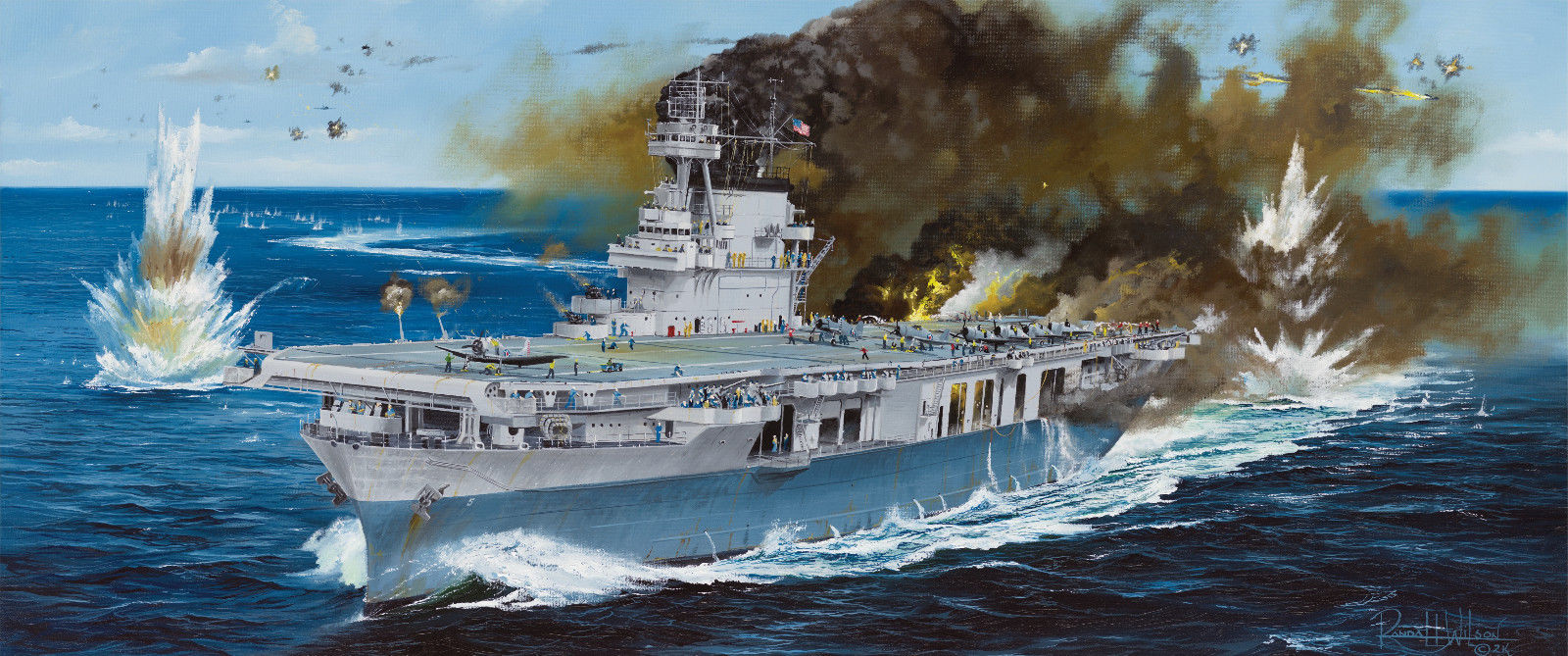 1/350 USS Yorktown CV-5, Yorktown Class Aircraft Carrier - Click Image to Close