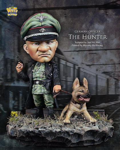 1/32 German Officer, The Hunter (54mm SD Scale) - Click Image to Close