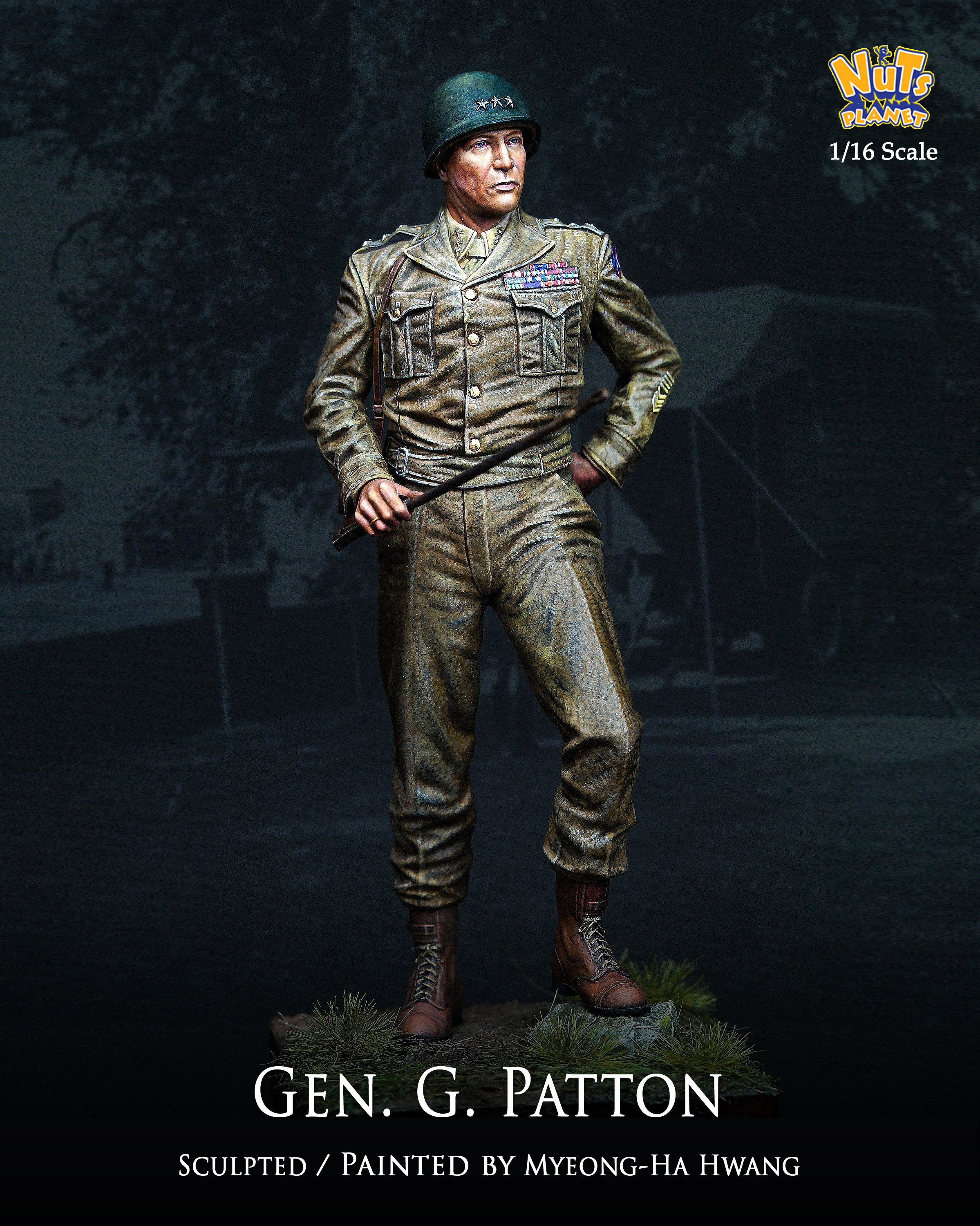 1/16 Gen. G. Patton 1885-1945 - Click Image to Close