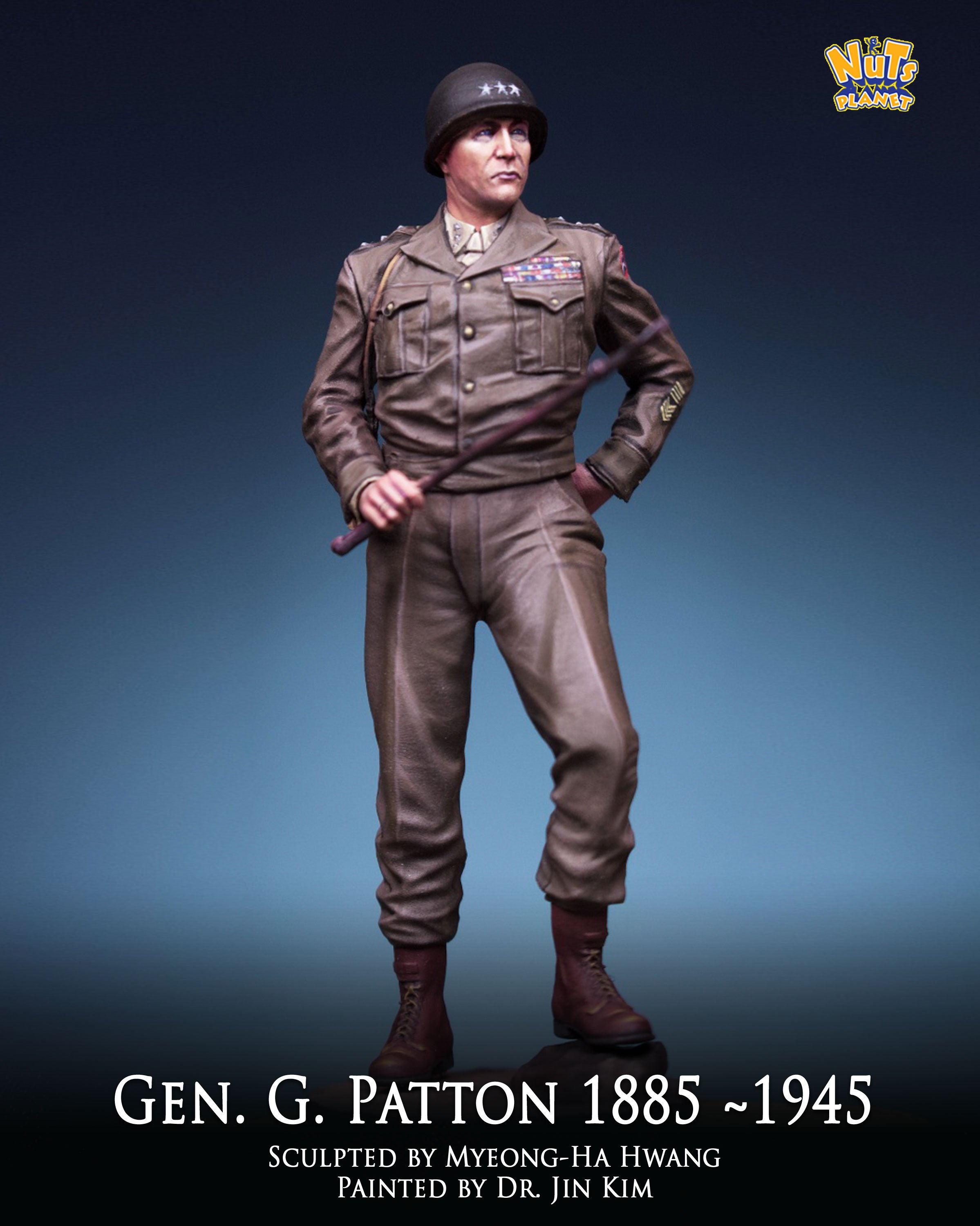 1/35 Gen. G. Patton 1885-1945 - Click Image to Close