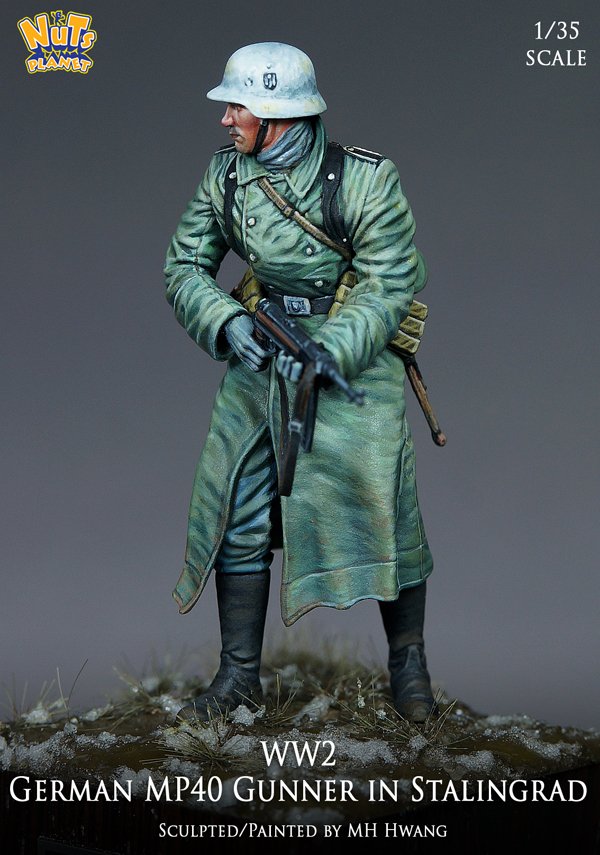 1/35 WWII German MP40 Gunner in Stalingrad - Click Image to Close