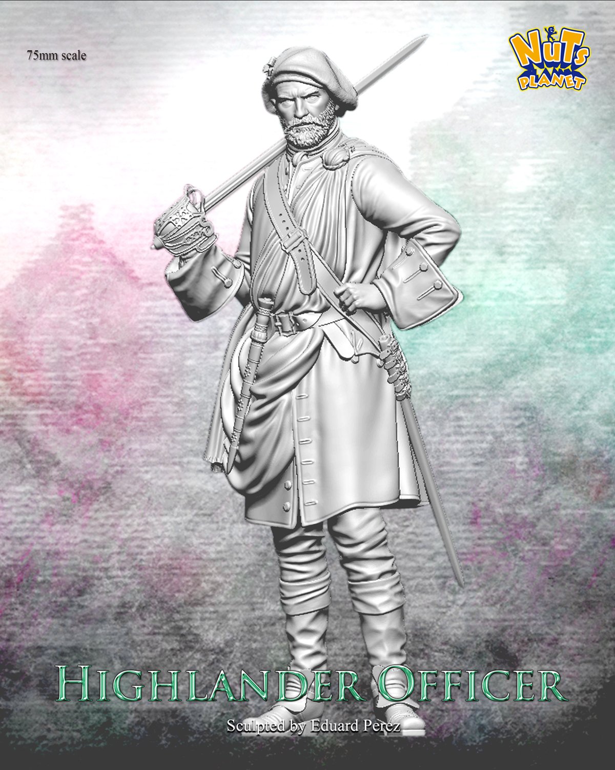 1/24 Highlander Officer - Click Image to Close