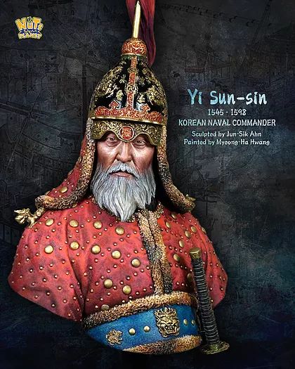 1/10 Yi Sun-Sin, Korean Naval Commander - Click Image to Close