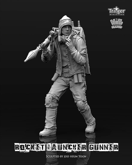 1/35 Rocket Launcher Gunner - Click Image to Close