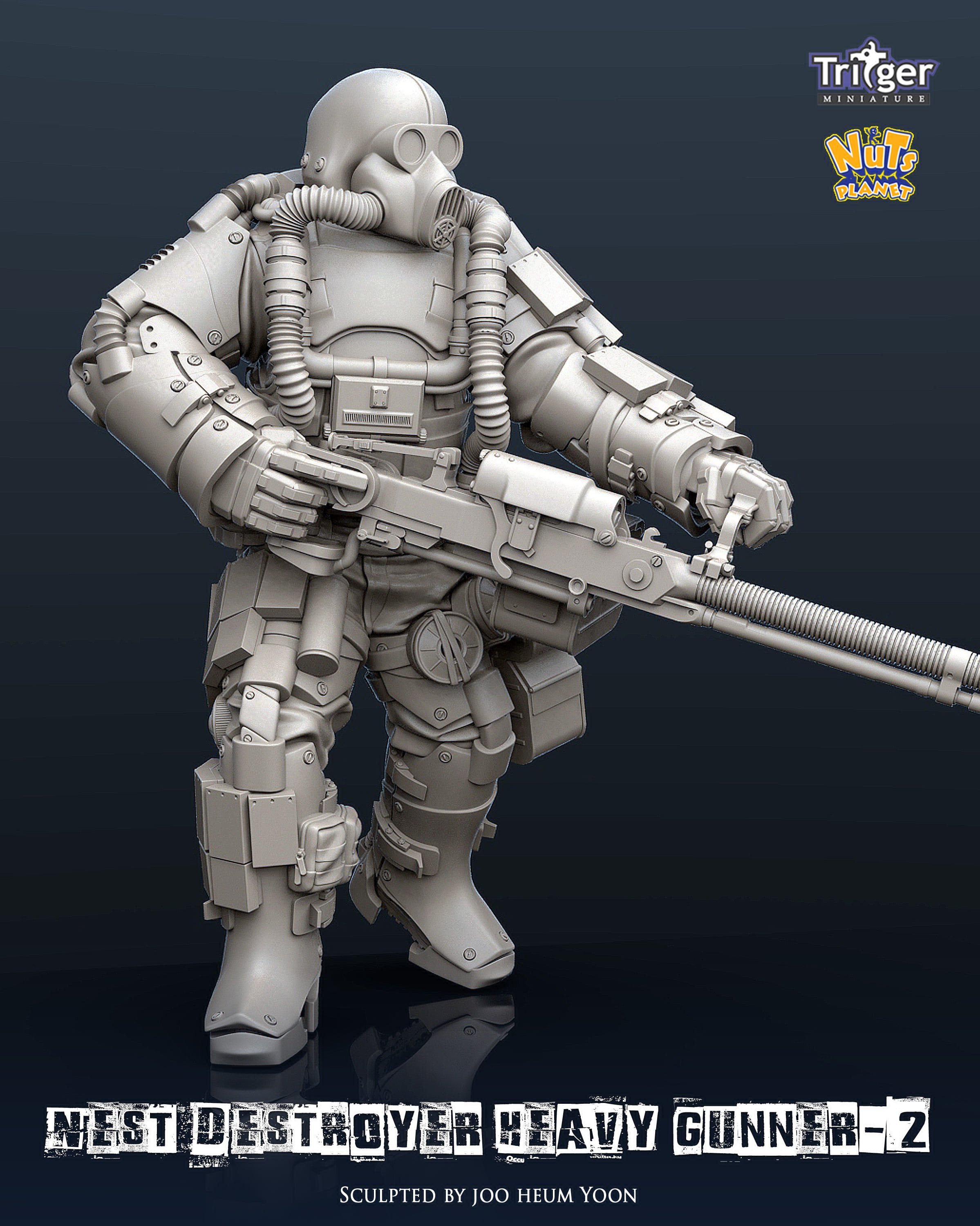 1/35 Nest Destroyer Heavy Gunner #2 - Click Image to Close