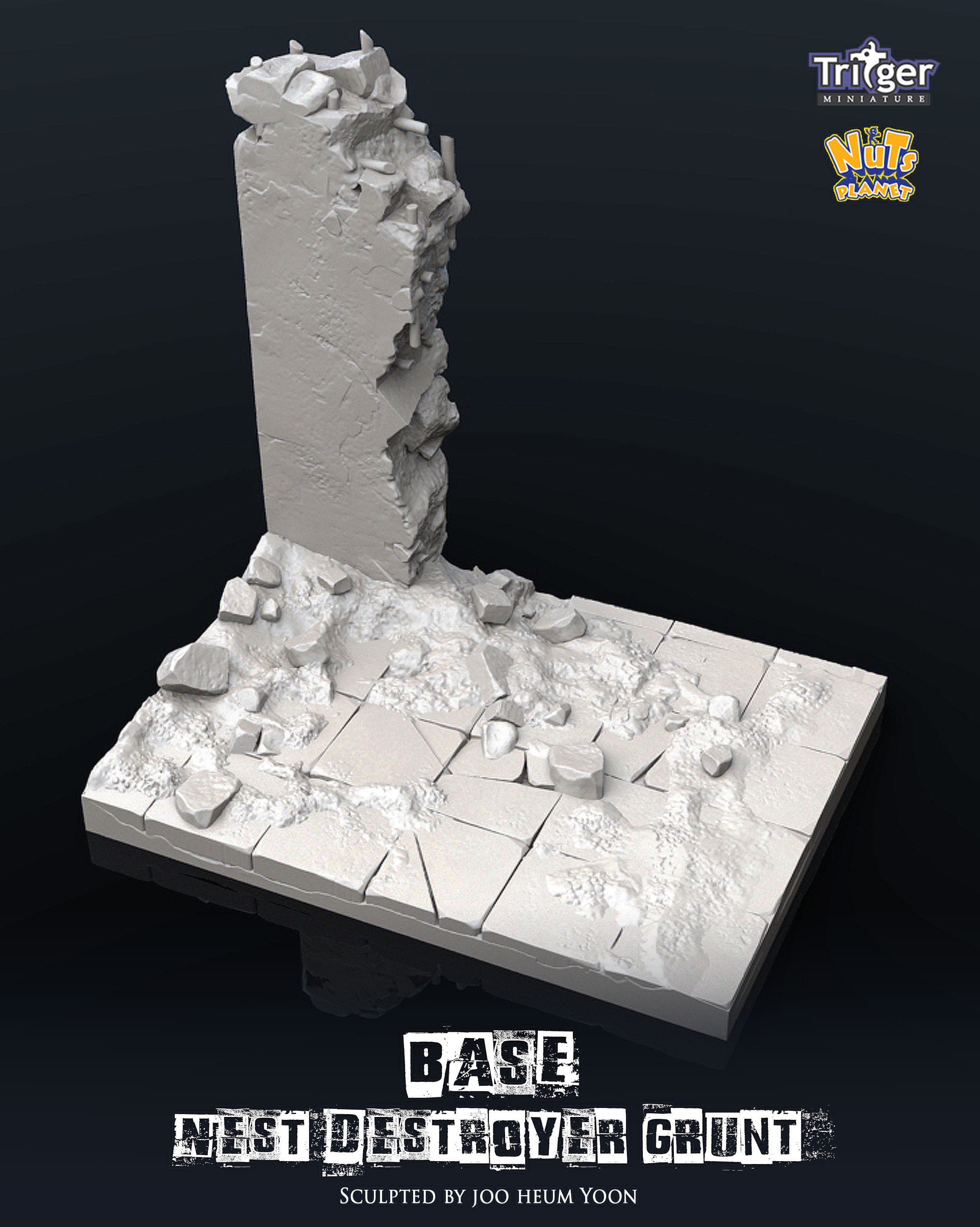 1/35 Base for Nest Destroyer Grunt - Click Image to Close