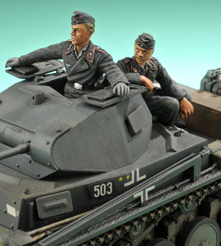 1/35 German Tank Crew - Click Image to Close