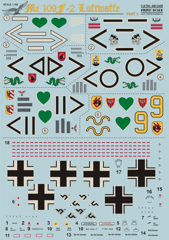 1/48 Bf109F-2 Part.2 - Click Image to Close