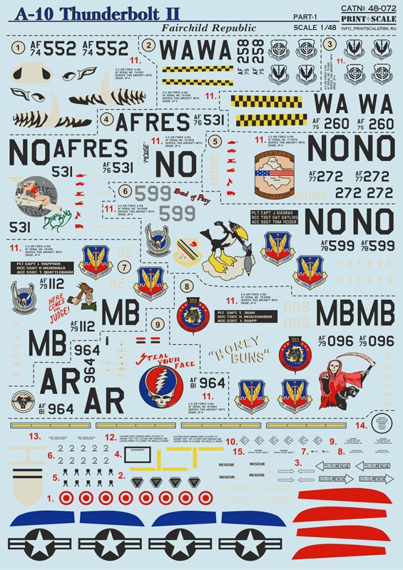 1/48 A-10 Thunderbolt II Part.1 - Click Image to Close