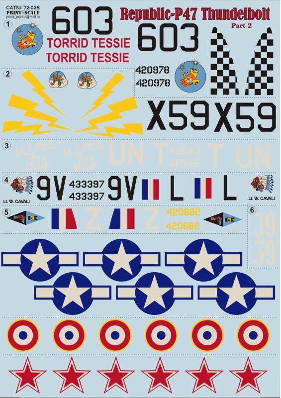 1/72 Republic P-47 Thunderbolt Part.2 - Click Image to Close