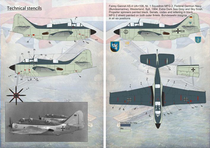 1/72 Fairey Gannet - Click Image to Close