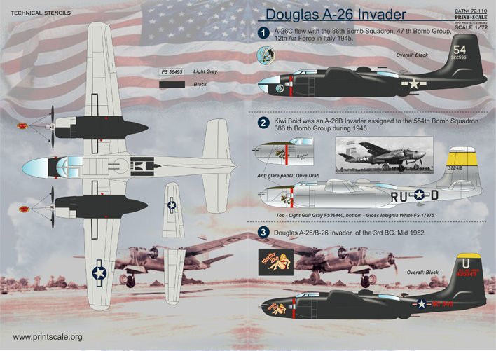 1/72 Douglas A-26 Invader - Click Image to Close