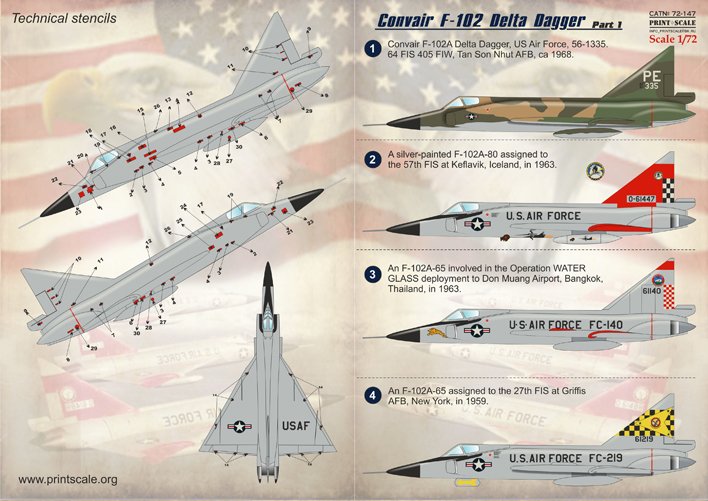 1/72 Convair F-102 Delta Dagger Part.1 - Click Image to Close