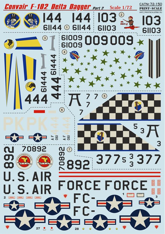 1/72 Convair F-102 Delta Dagger Part.2 - Click Image to Close