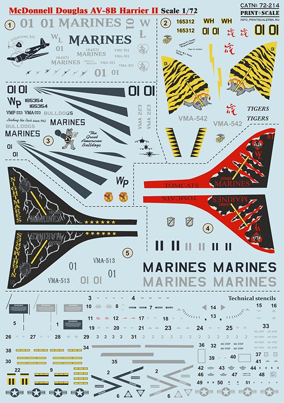 1/72 AV-8B Harrier II - Click Image to Close