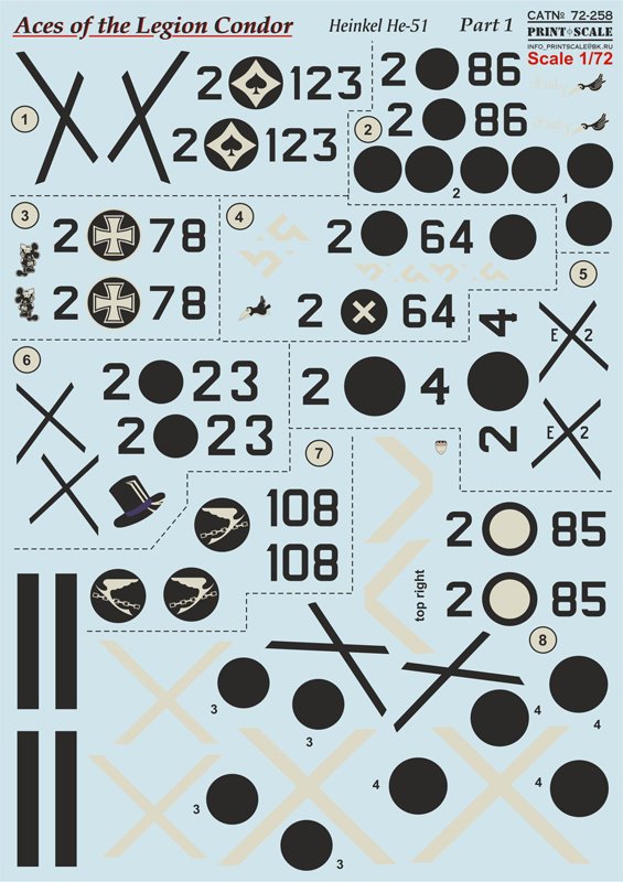 1/72 Aces of the Legion Condor Part.1 - Click Image to Close