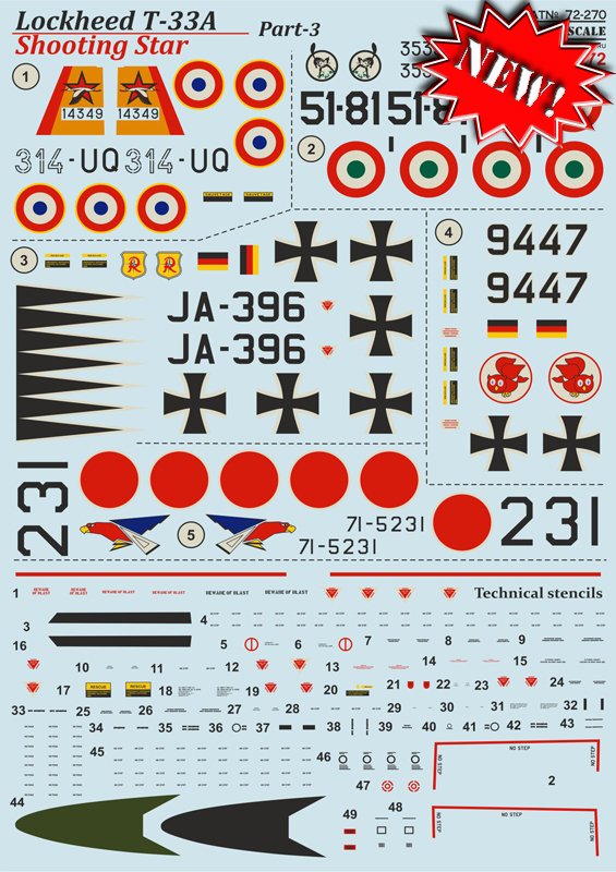 1/72 Lockheed T-33A Shooting Star Part.3 - Click Image to Close