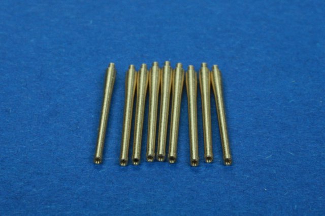 1/350 French Universal 152mm M1936/C1930 Barrel (9 pcs) - Click Image to Close