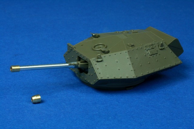 1/48 QF 2 Pdr (40mm) Barrel for Crusader Mk.I/II - Click Image to Close